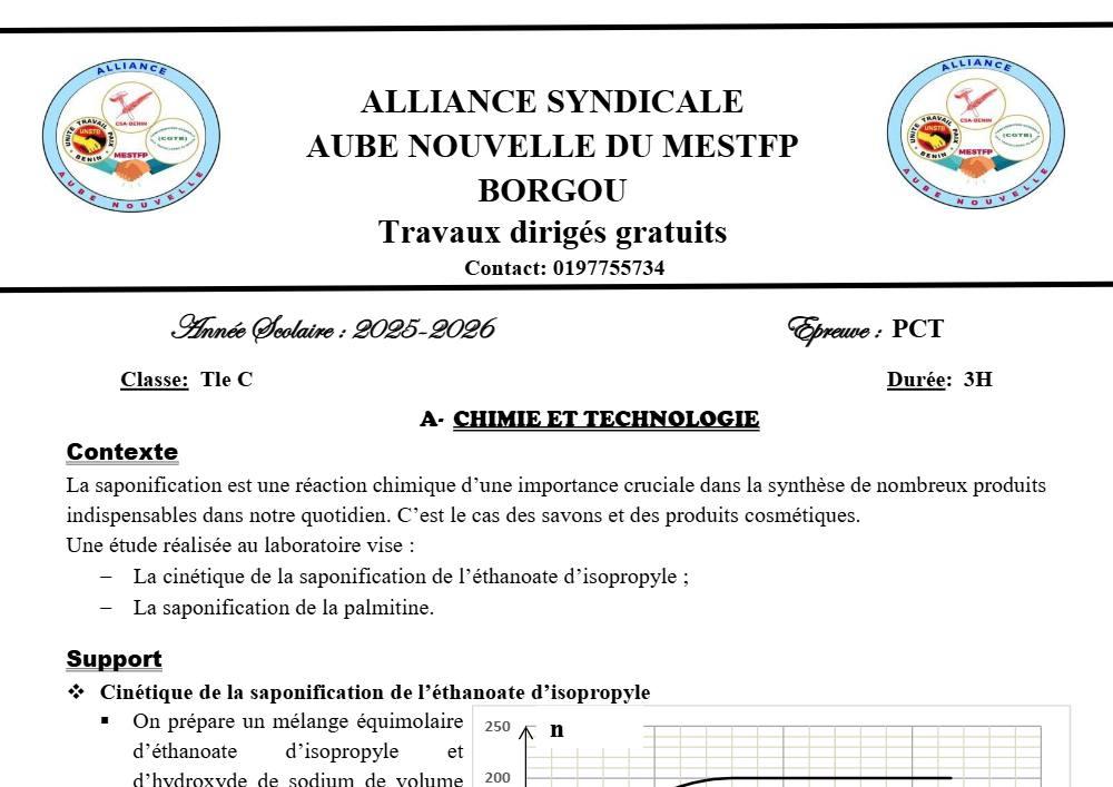 Aperçu de la première page — TD2 AAN MESTFP B PCT Tle D